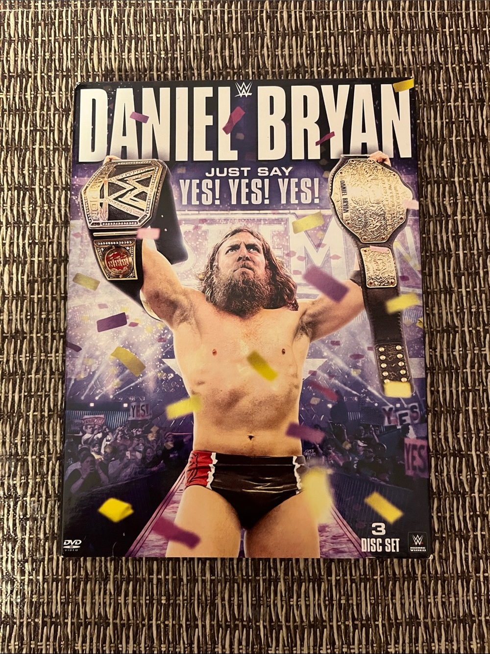 WWE Daniel Bryan Collector DVD — Purple, Gold, Black